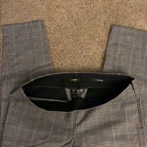 Jcrew Minnie wool pants with side zip